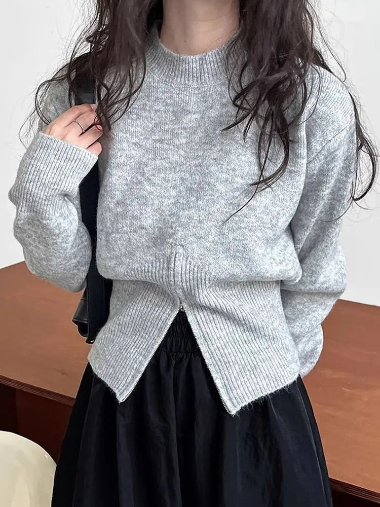Adahlia pullover met smalle taille