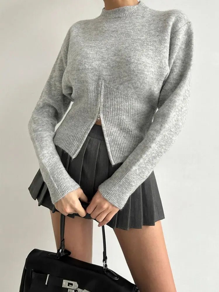Adahlia pullover met smalle taille