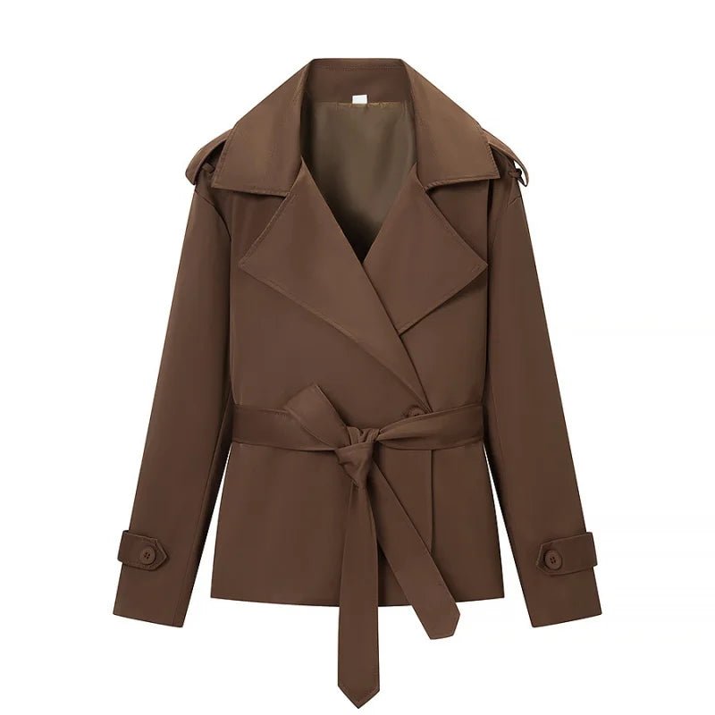 Adinda korte trenchcoat