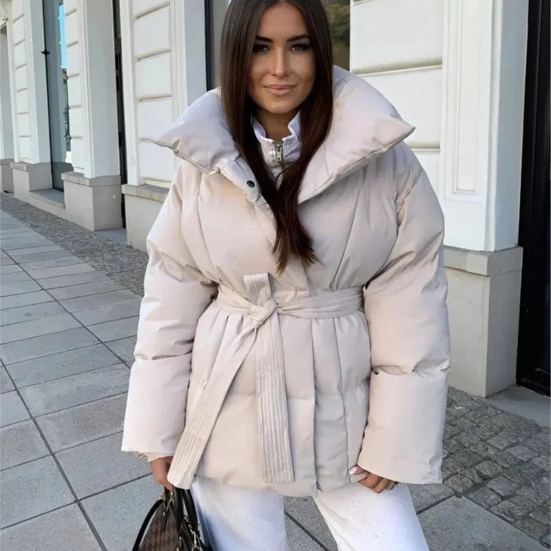 Aemilia gewatteerde jas