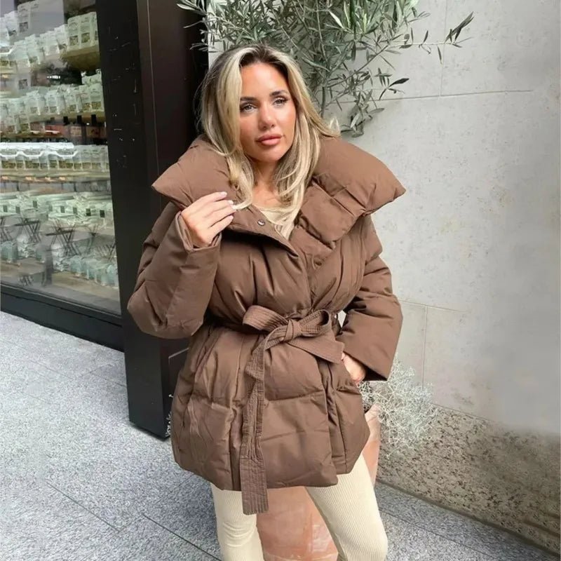 Aemilia gewatteerde jas