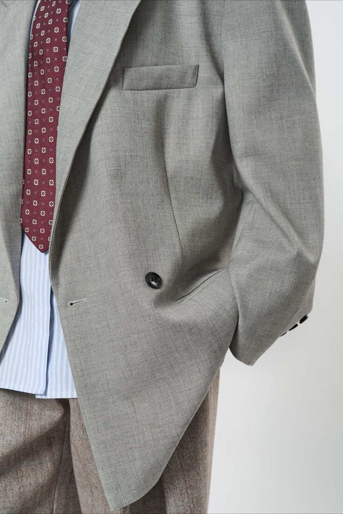 Akira blazer met gestructureerde schouders