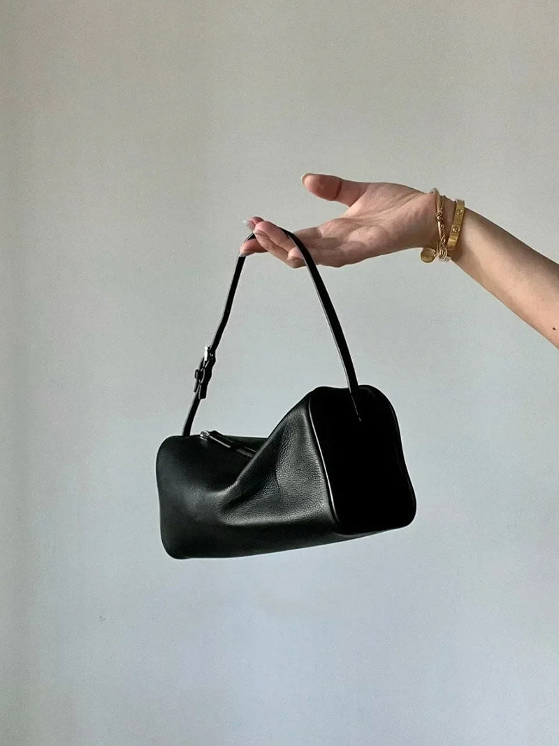 Alice tas van geglazuurd leer