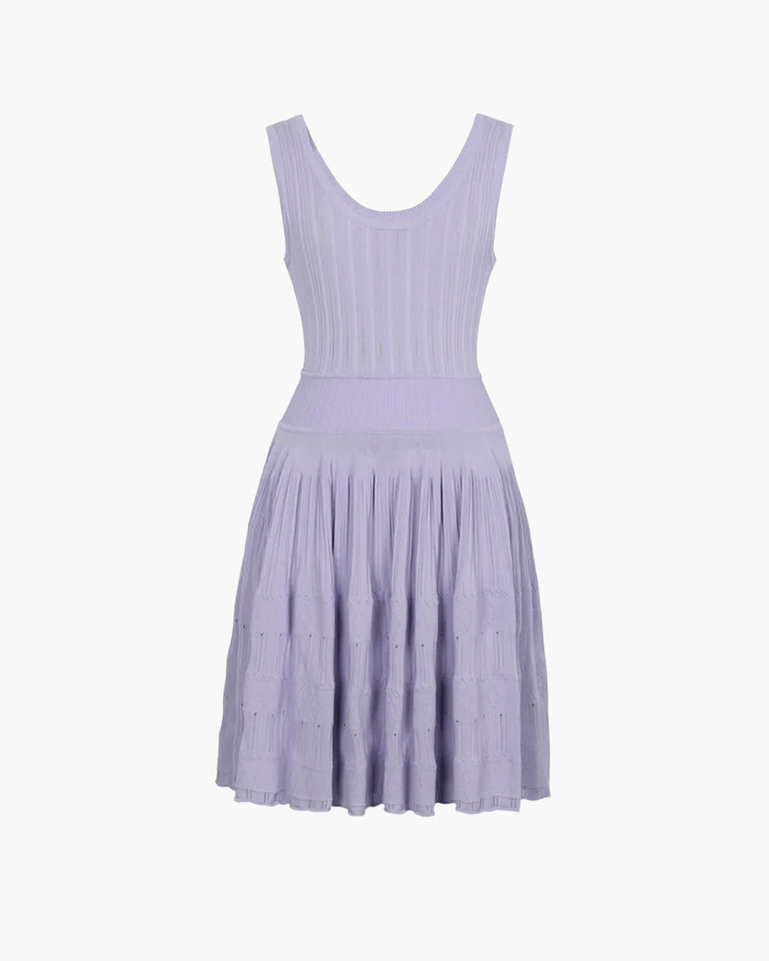Alicia gebreide mini-jurk met spaghettibandjes