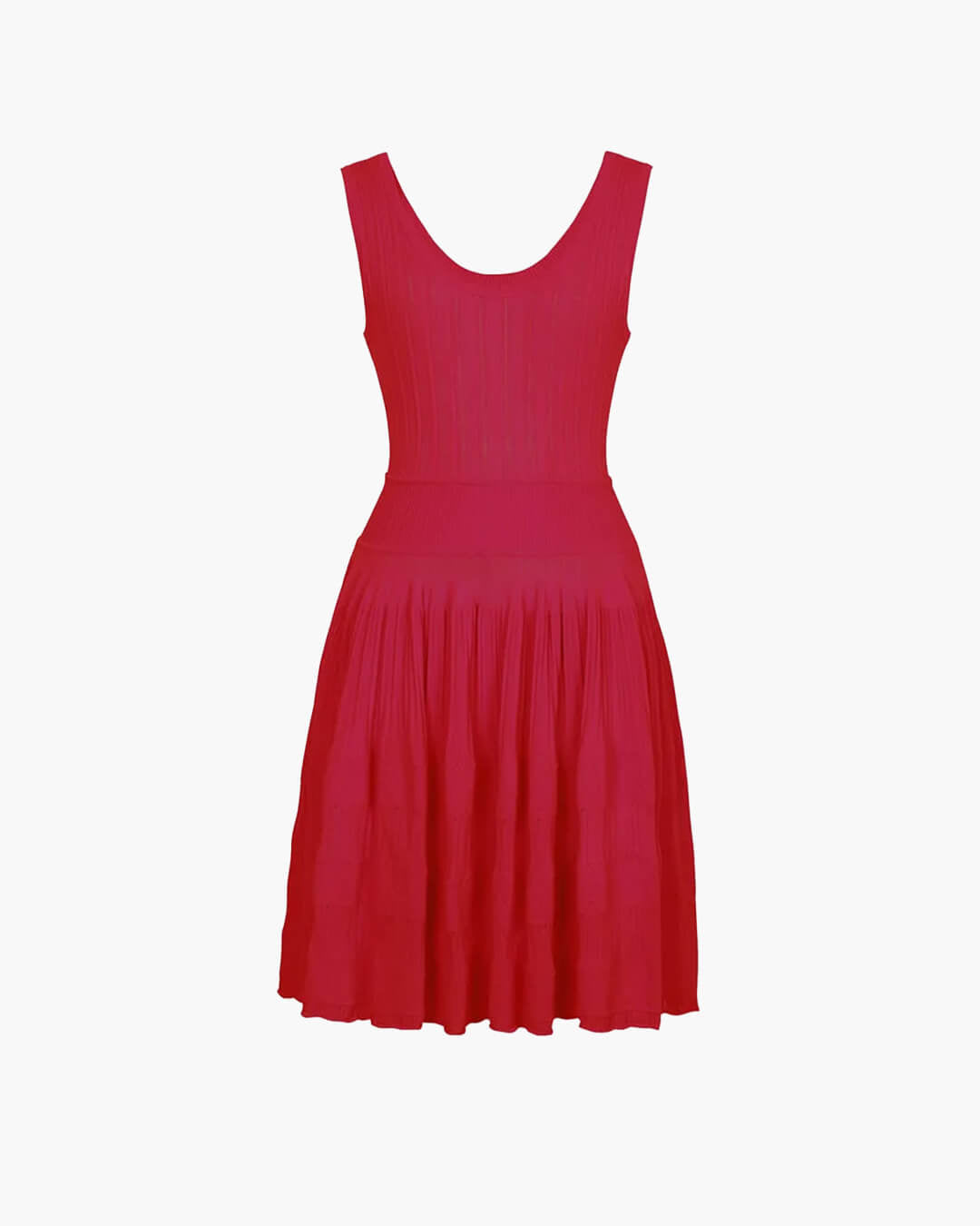 Alicia gebreide mini-jurk met spaghettibandjes