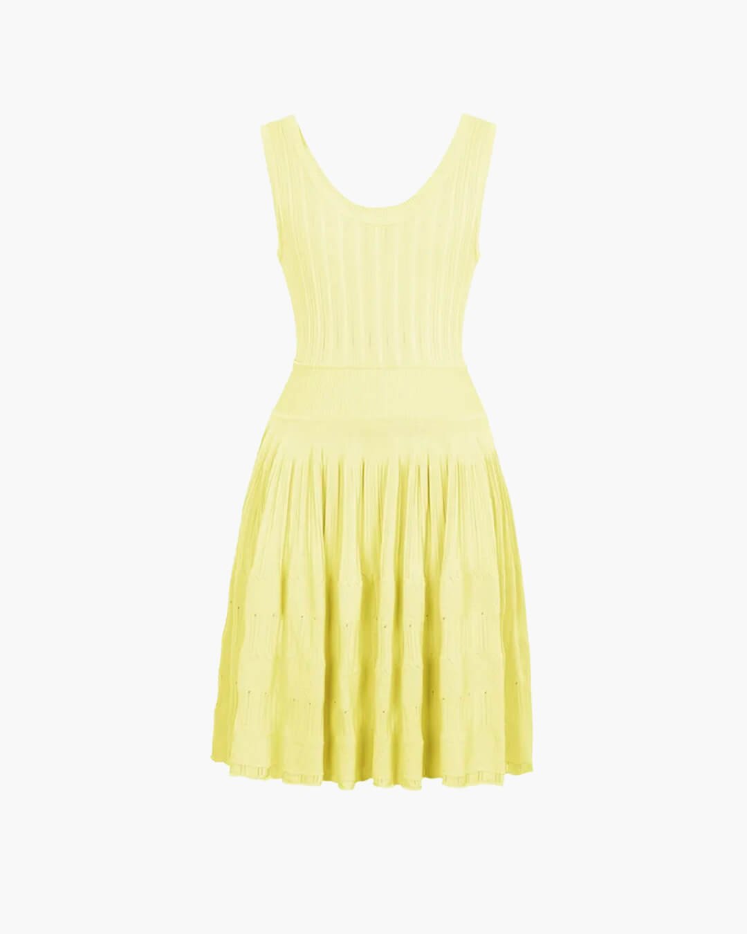 Alicia gebreide mini-jurk met spaghettibandjes