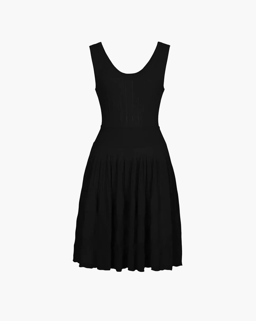 Alicia gebreide mini-jurk met spaghettibandjes