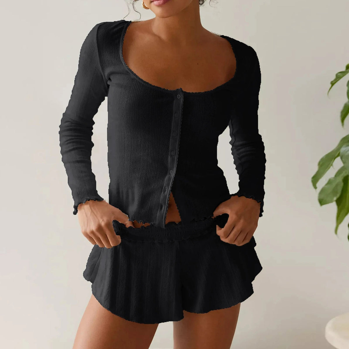Amalia pyjamaset met lange mouwen