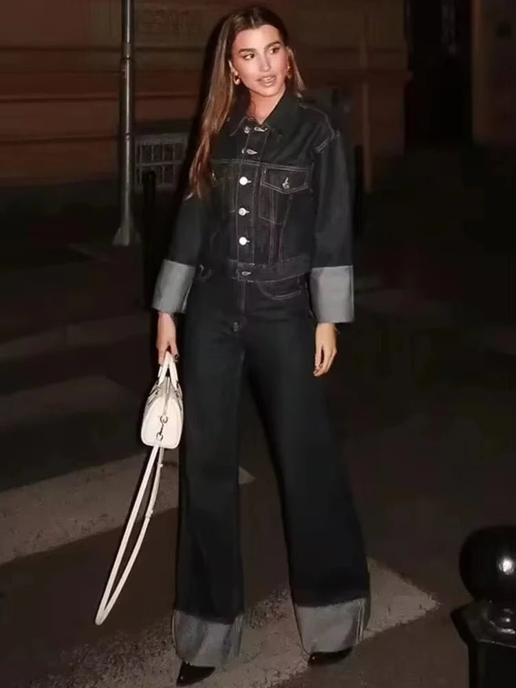 Amiah vintage denimset