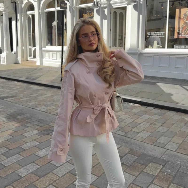 Amy trenchcoatjasje met ceintuur