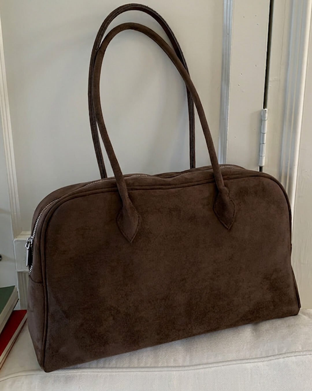 Beatrice vintage leren laptoptas