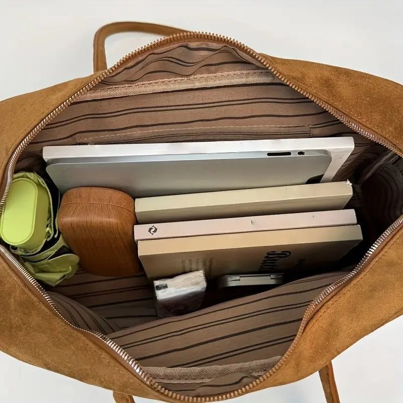 Beatrice vintage leren laptoptas