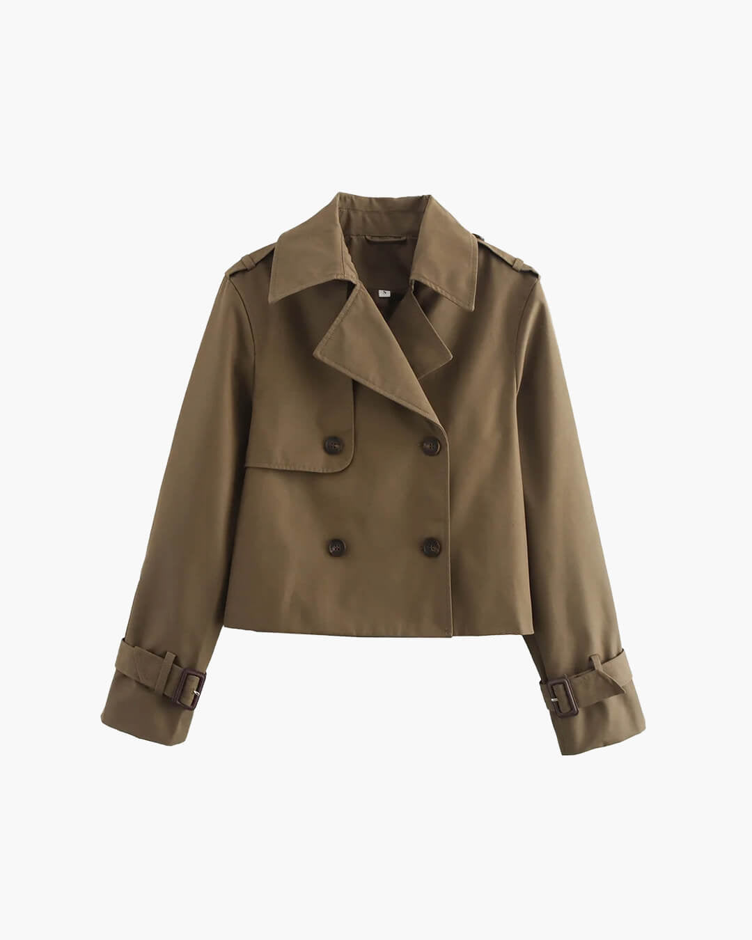 Bellatrix cropped trenchcoat