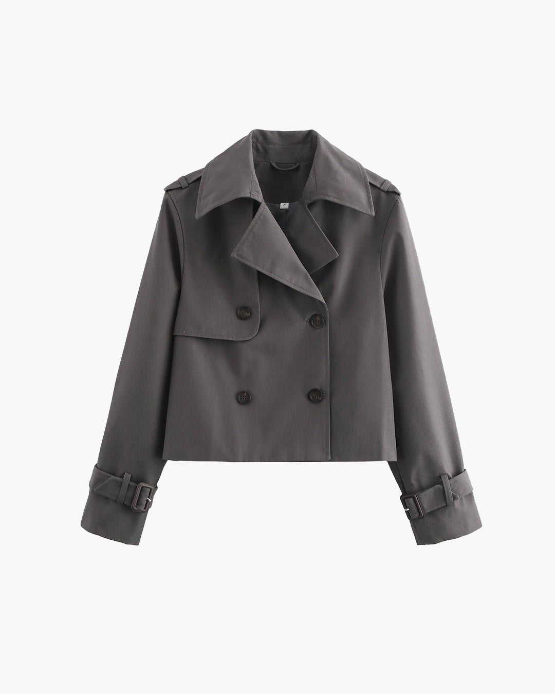 Bellatrix cropped trenchcoat