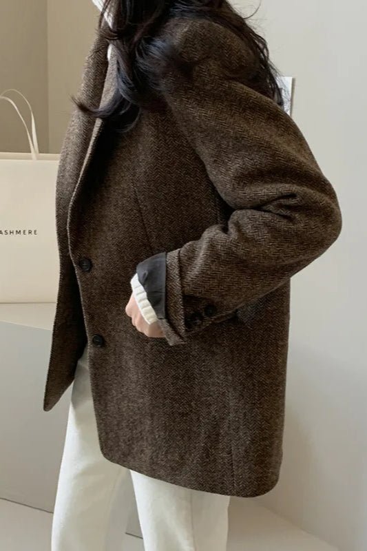 Belle blazer met oversized pasvorm