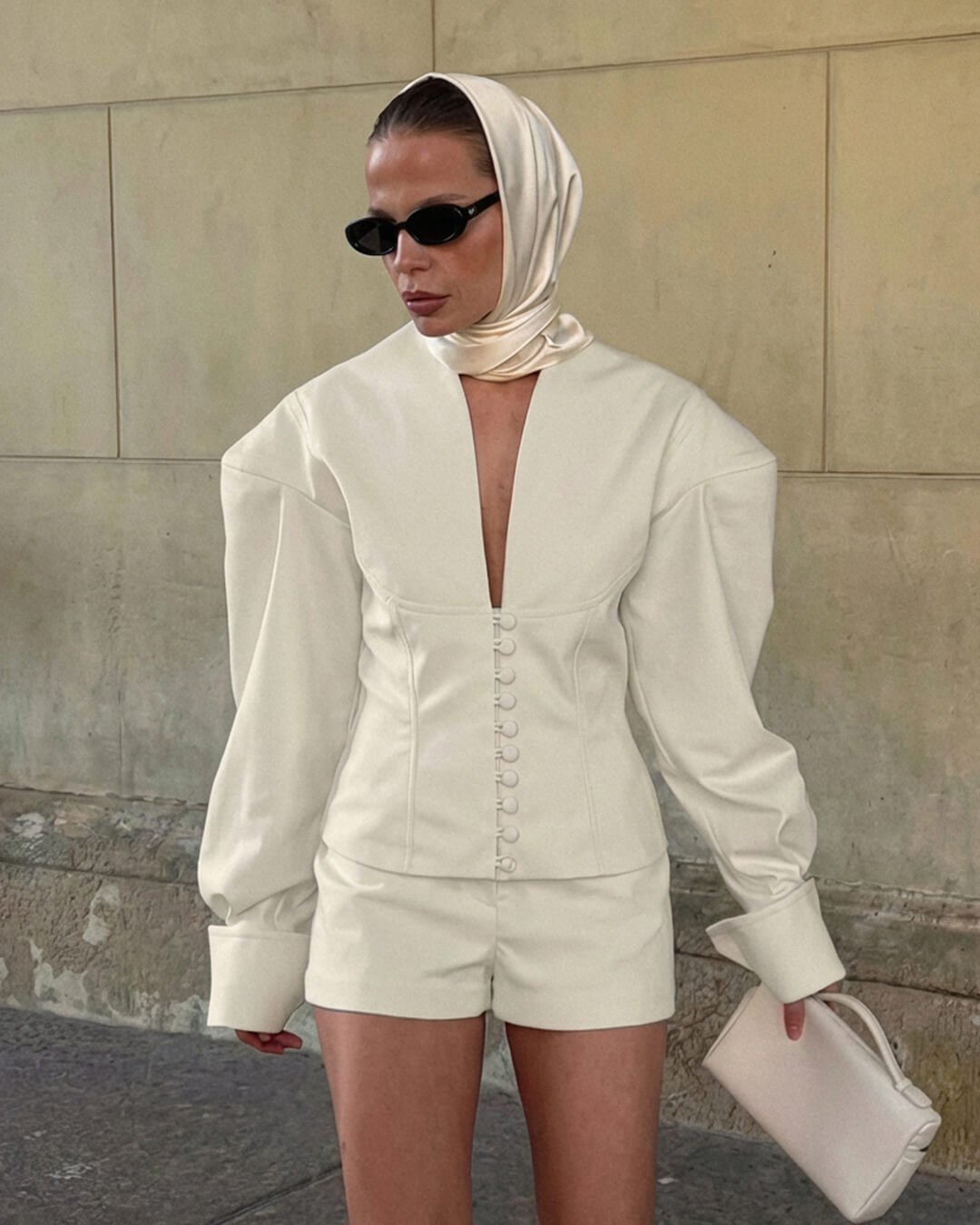 Bethany blazerpak met ingesnoerde taille