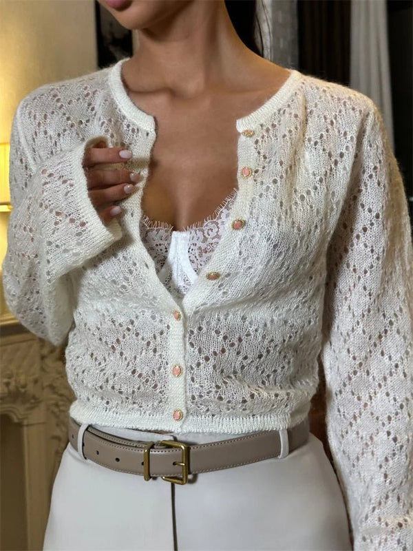 Beverly kort vest met uitsparingen