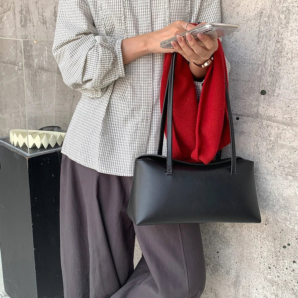 Bianca gewatteerde schouder-shopper