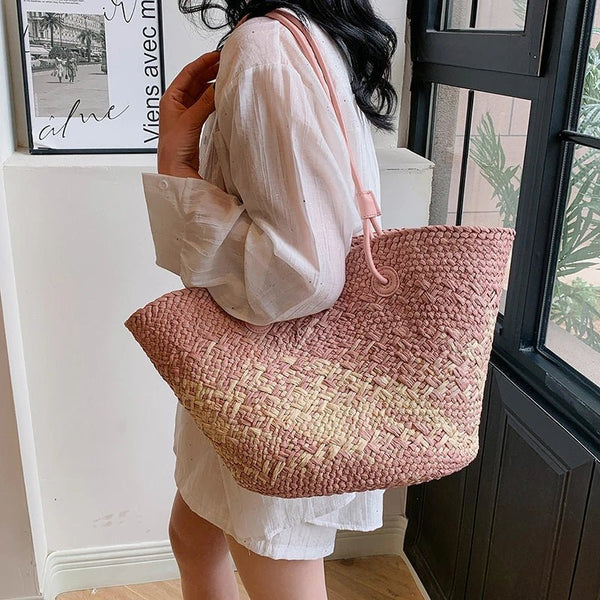 Camille Franse strooien shopper