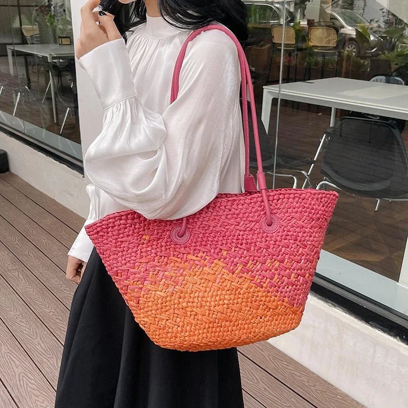 Camille Franse strooien shopper