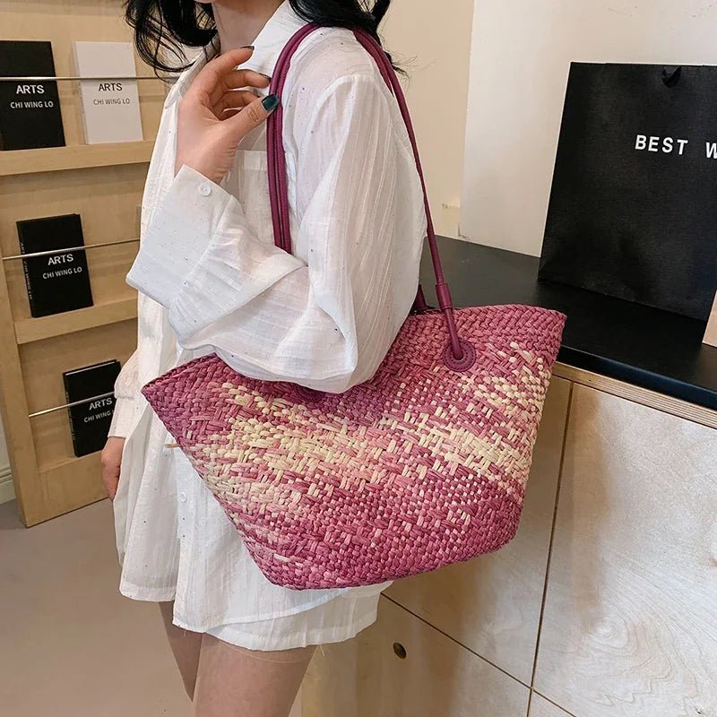 Camille Franse strooien shopper