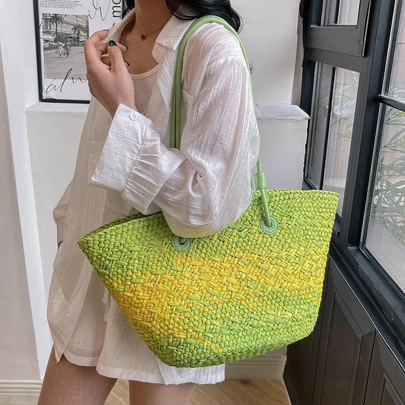 Camille Franse strooien shopper