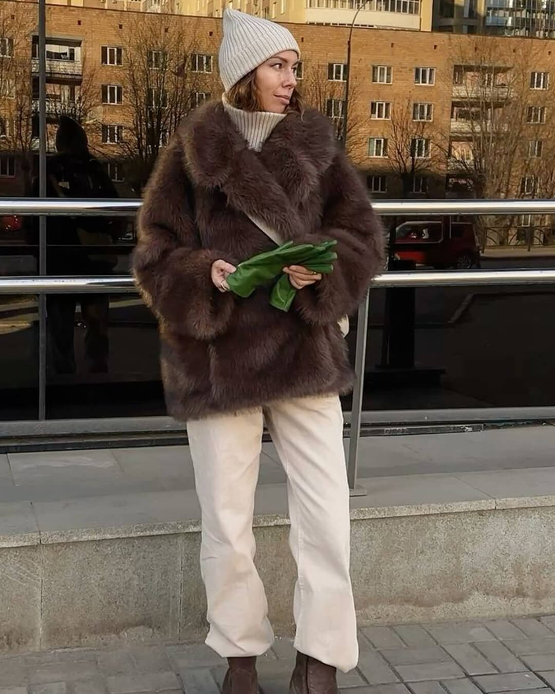 Carissa jas van imitatiebont