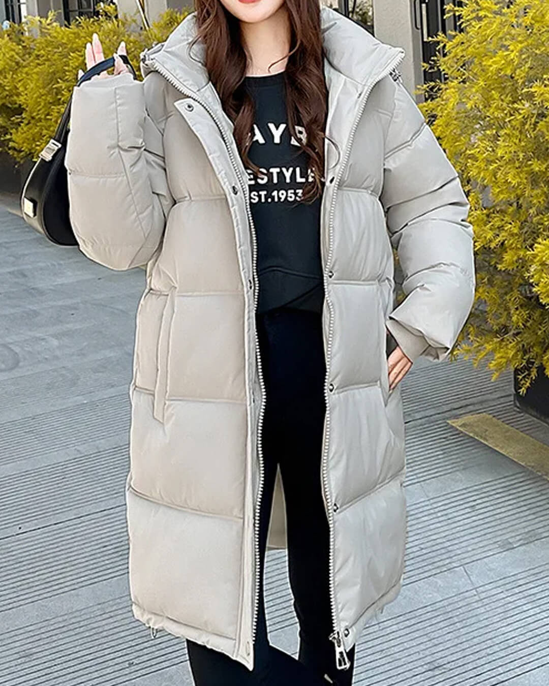 Carlyn parka met capuchon