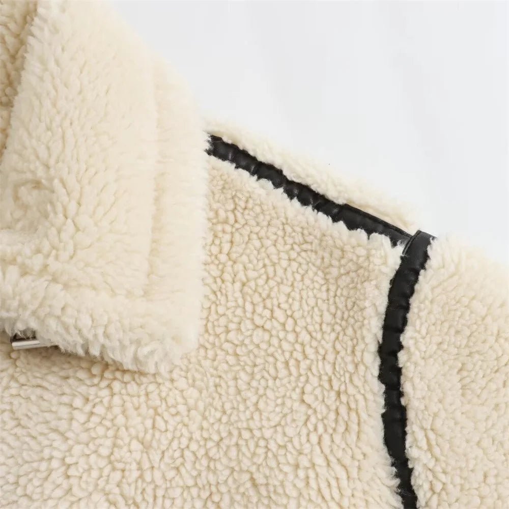 Chantal bomberjack van bouclé