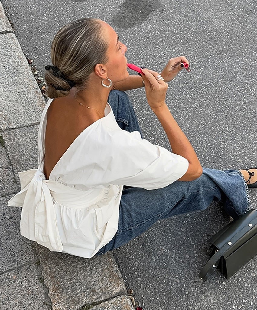 Clarisse witte Tuco-top