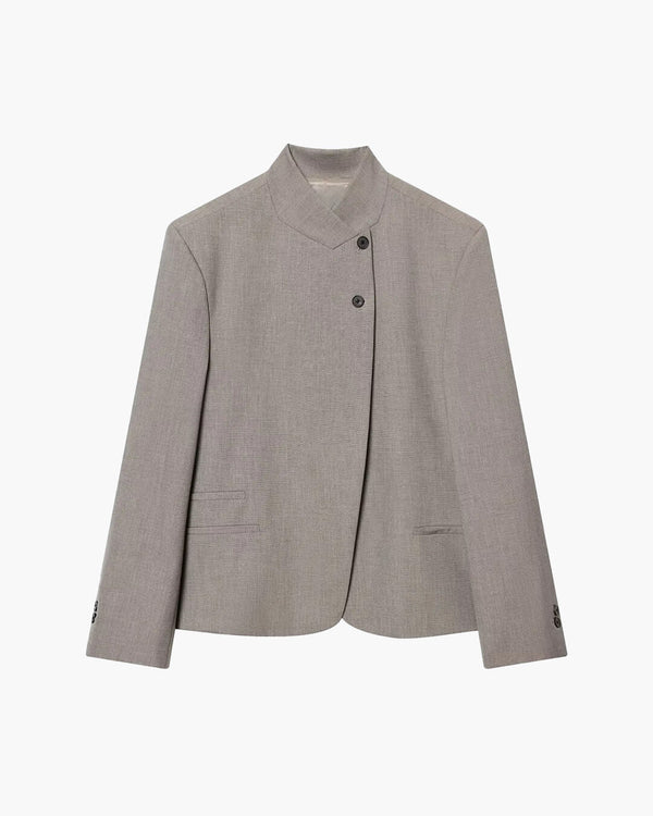Blazer Cleo met hoge kraag en knoopsluiting