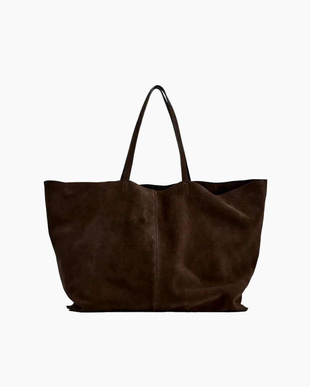 Grote suède shopper van Cynthia
