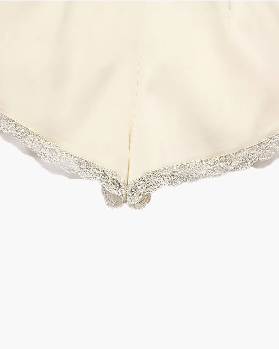Davina satijnen mini-short met hoge taille