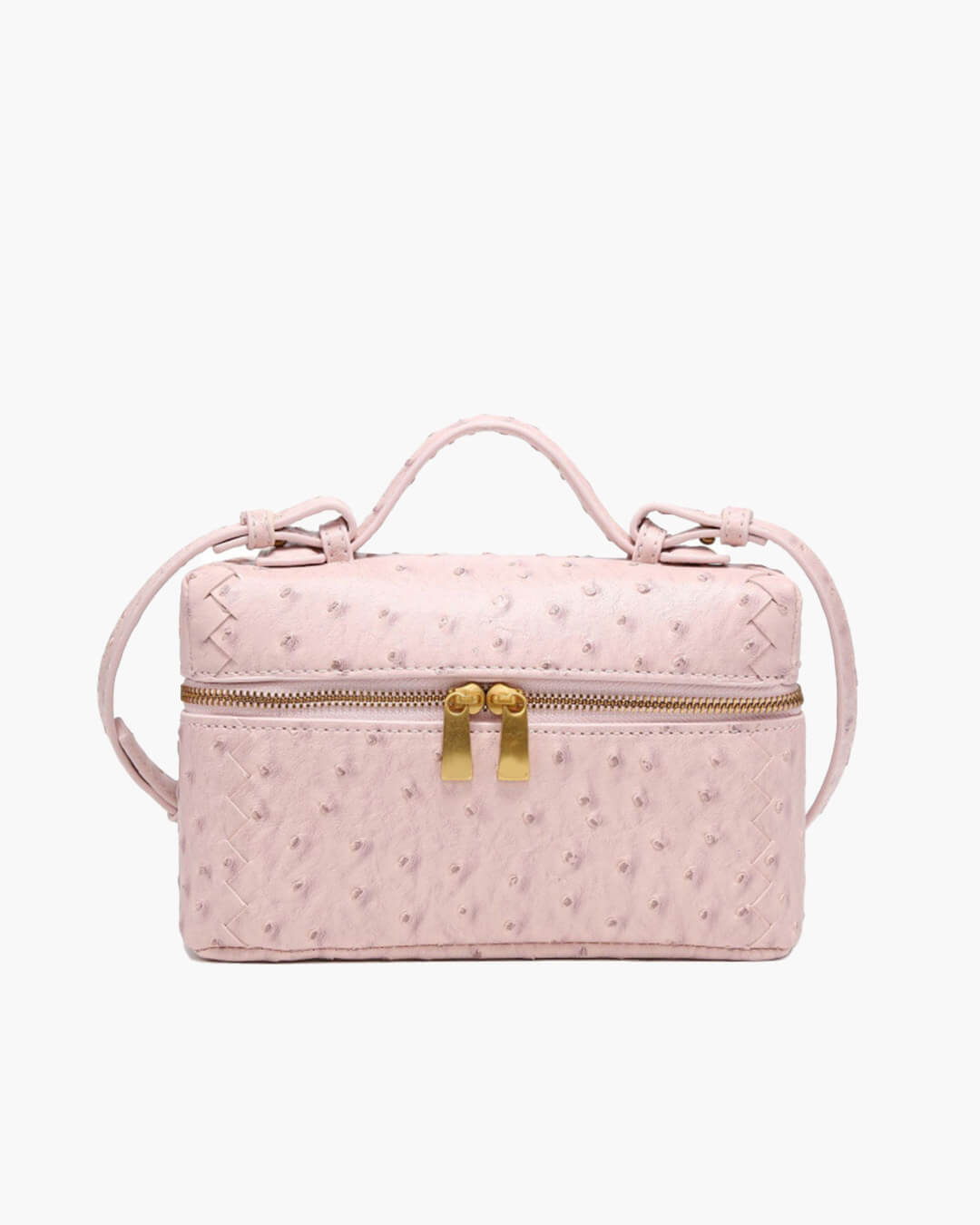 Delphine leren boxbag