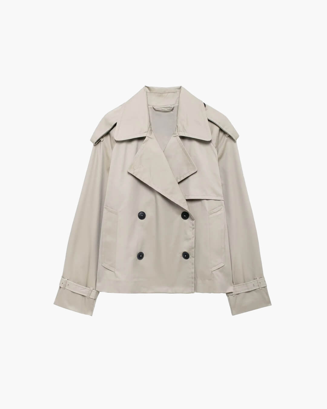 Dhelia korte trenchcoat