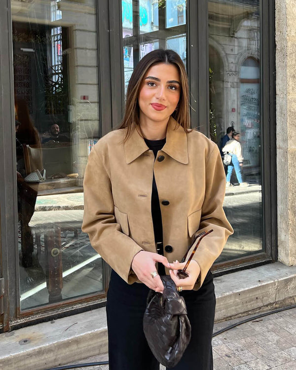Elara suède jas