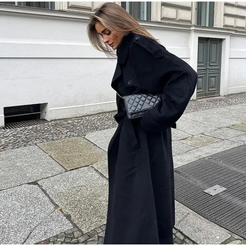 Emma trenchcoat met vetersluiting