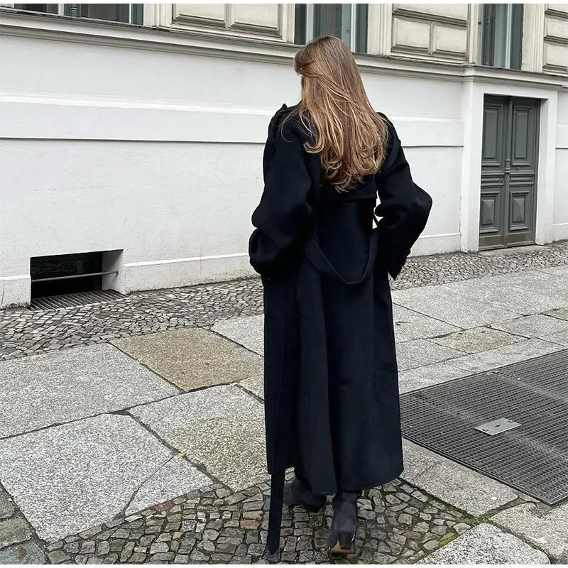 Emma trenchcoat met vetersluiting