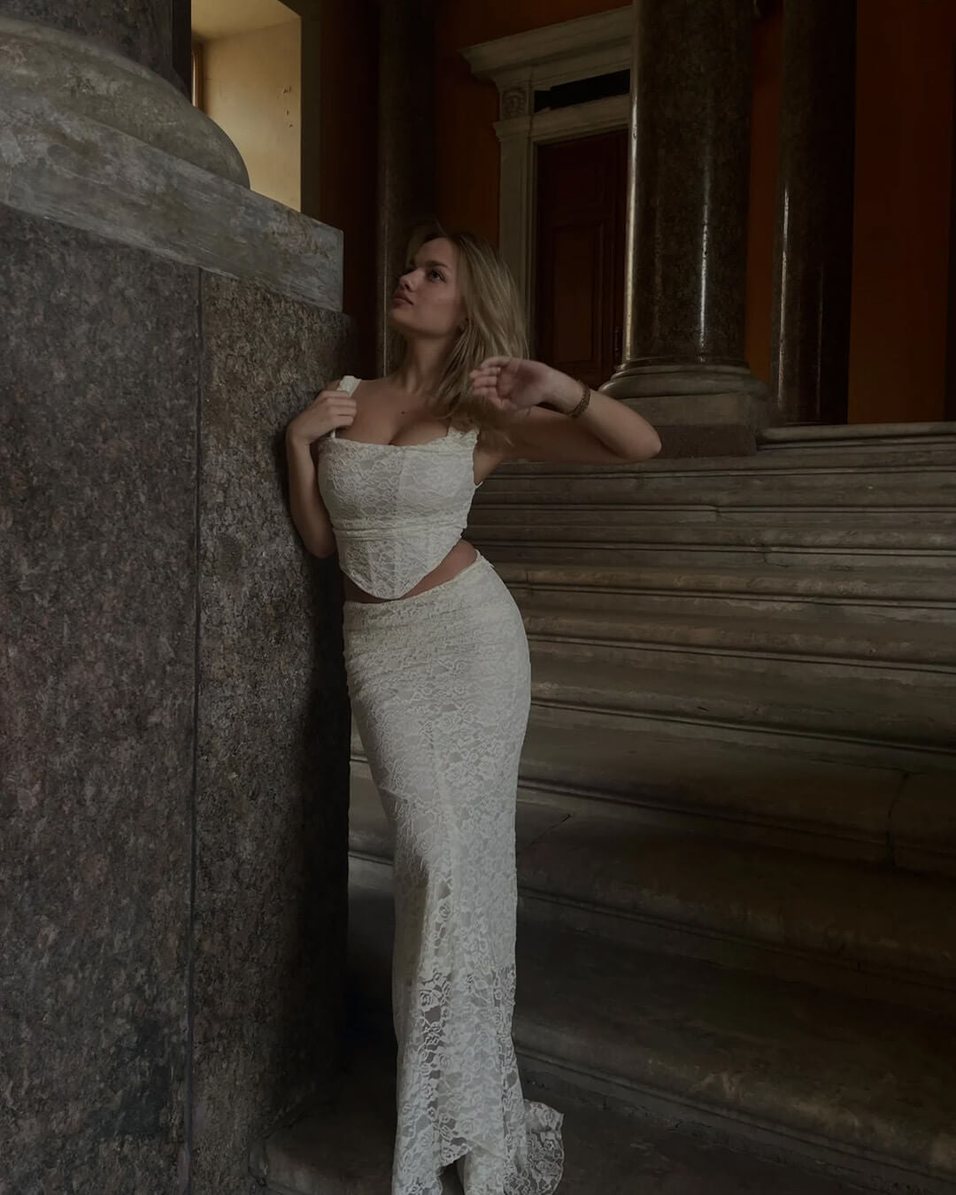 Esmeralda kanten maxi-rokset