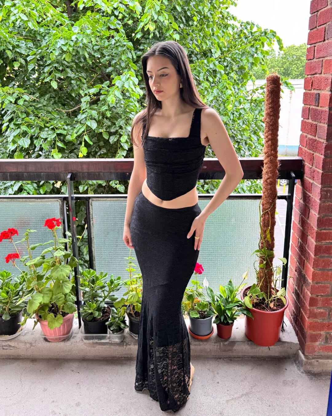 Esmeralda kanten maxi-rokset
