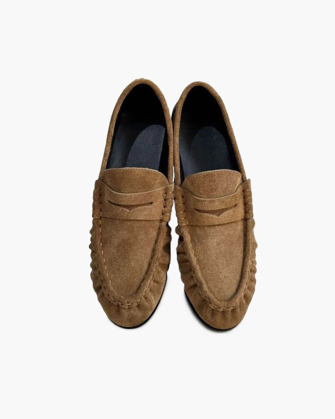 Fiona loafers van imitatieleer met instapmodel