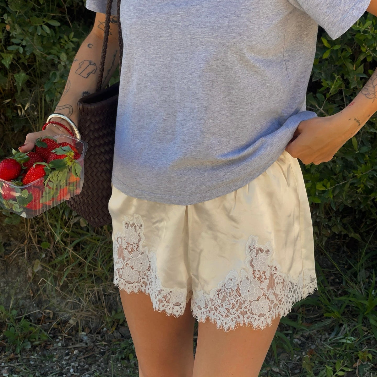 Fiora satijnen shorts