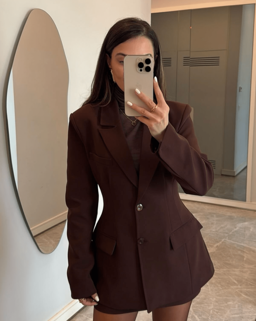 Greta-getailleerde blazer