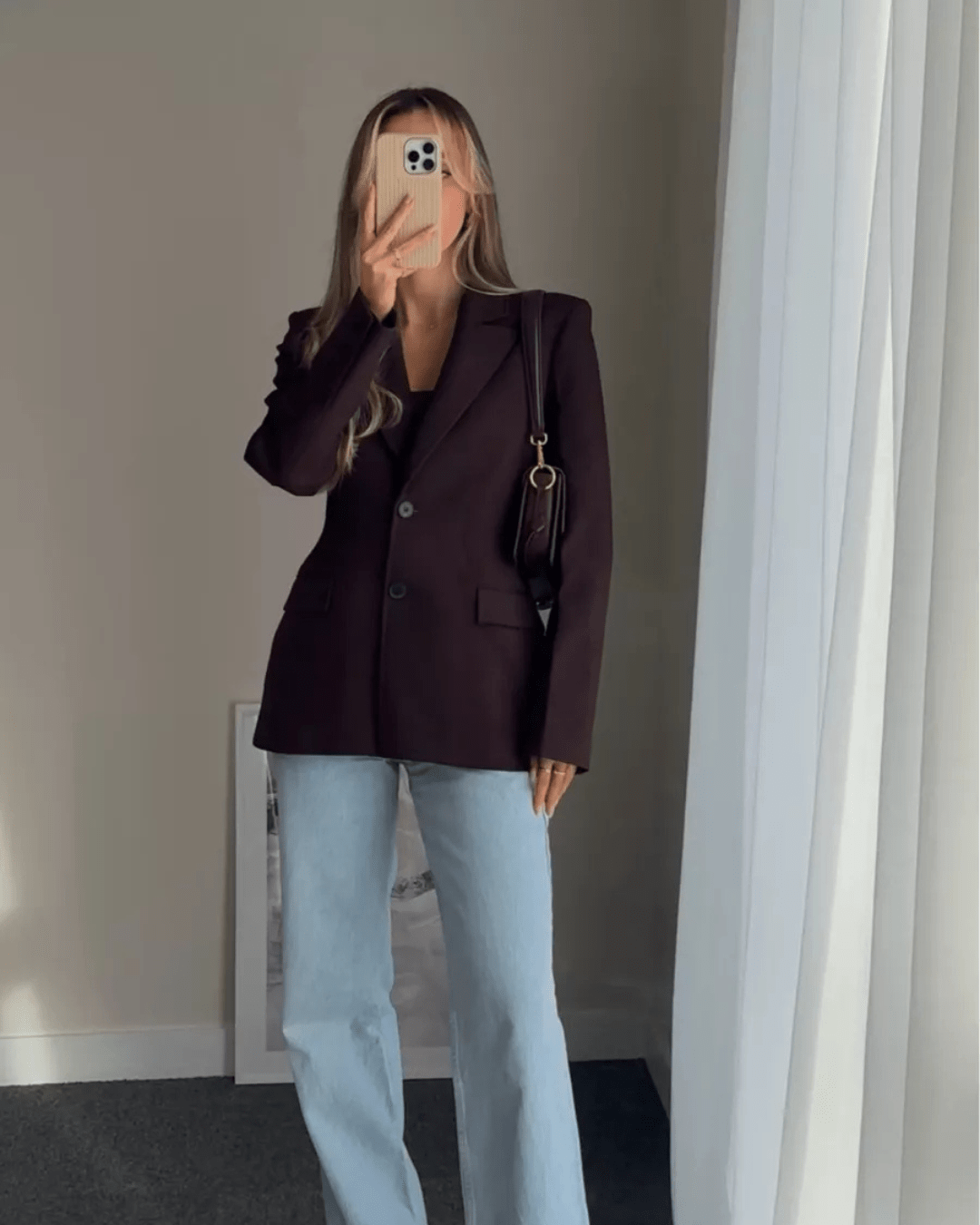 Greta-getailleerde blazer