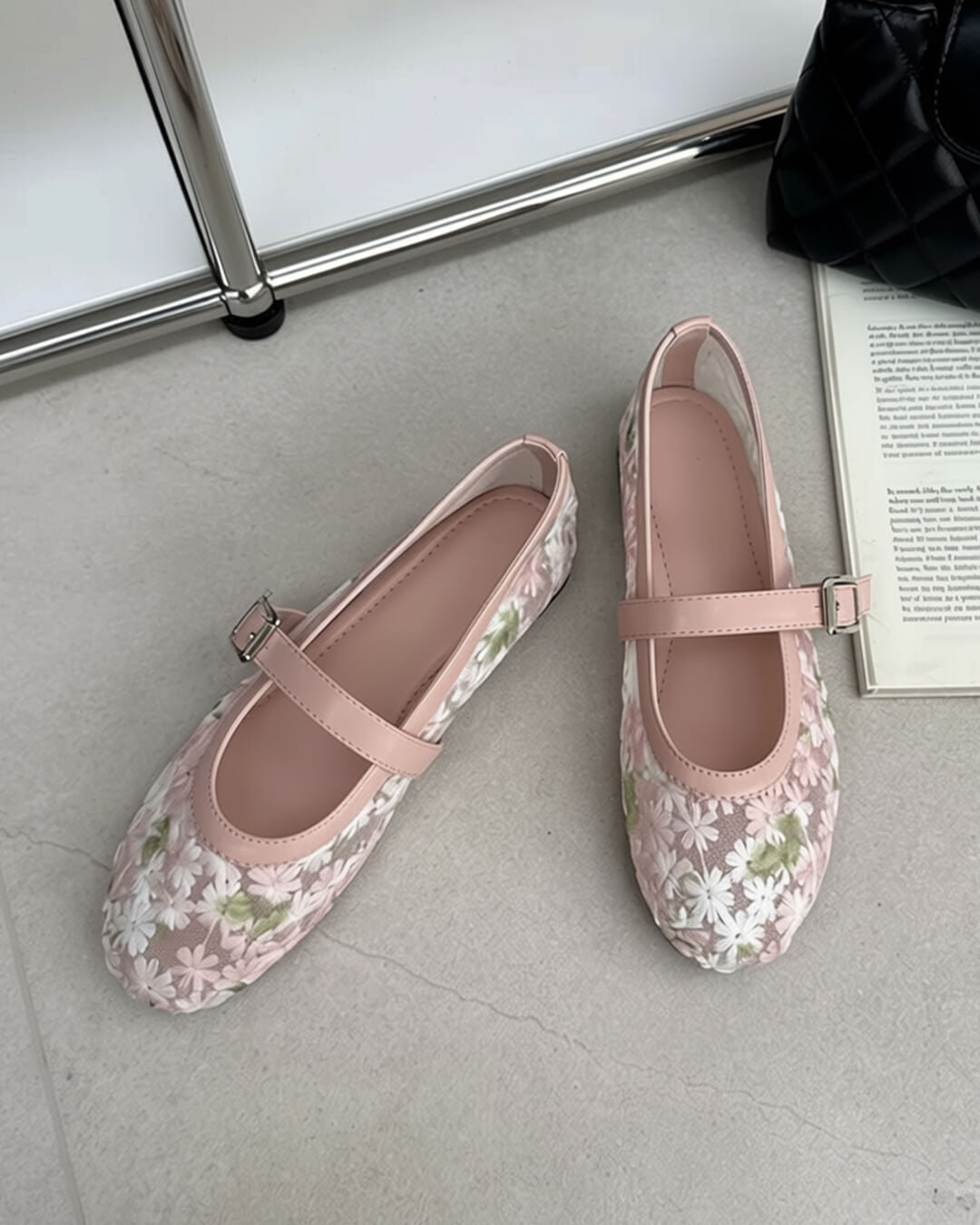 Helen Mary Jane-ballerina's van mesh