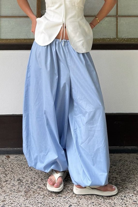 Baggy broek Inga met elastische taille