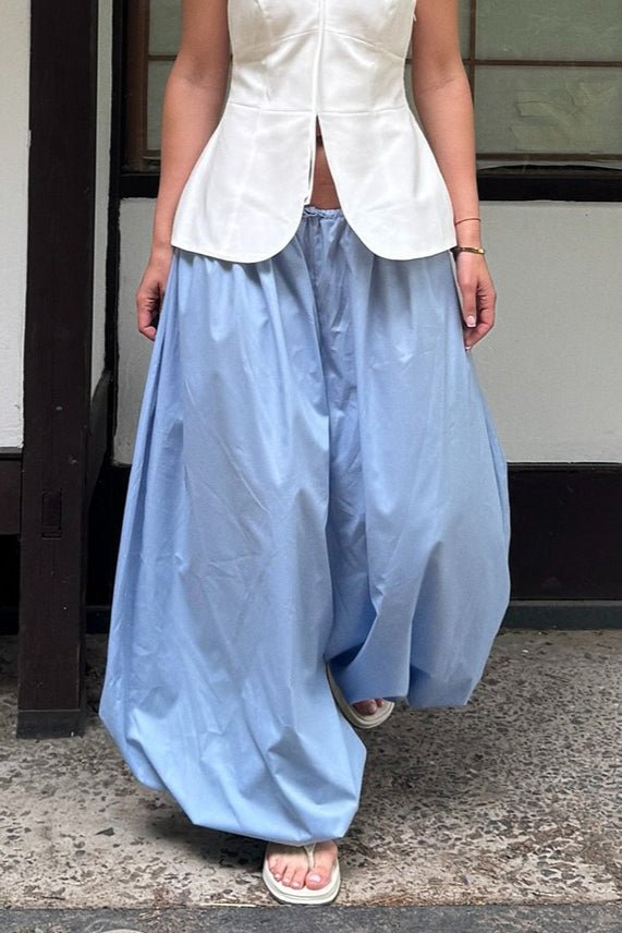 Baggy broek Inga met elastische taille