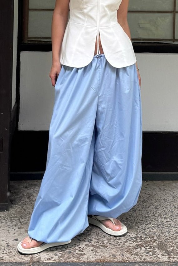Baggy broek Inga met elastische taille