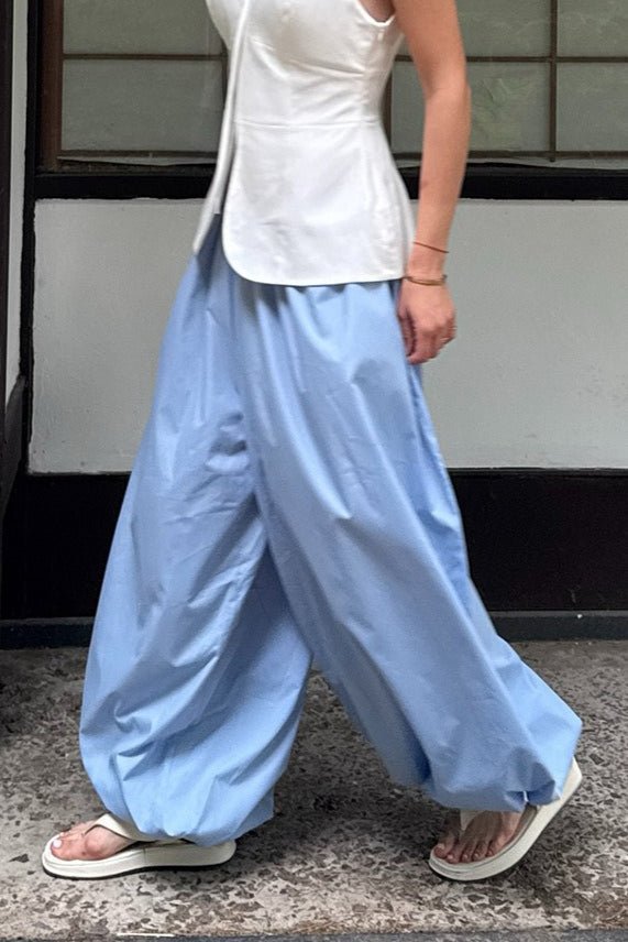 Baggy broek Inga met elastische taille