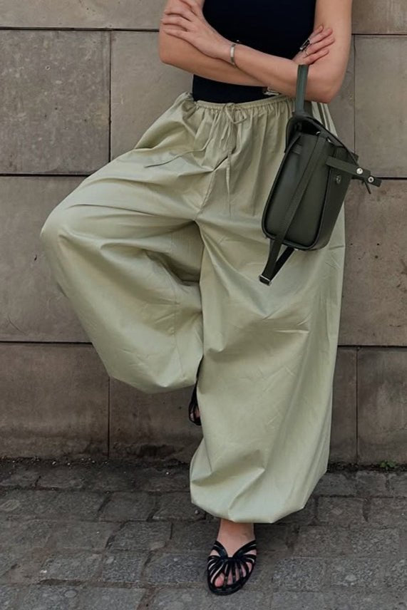 Baggy broek Inga met elastische taille